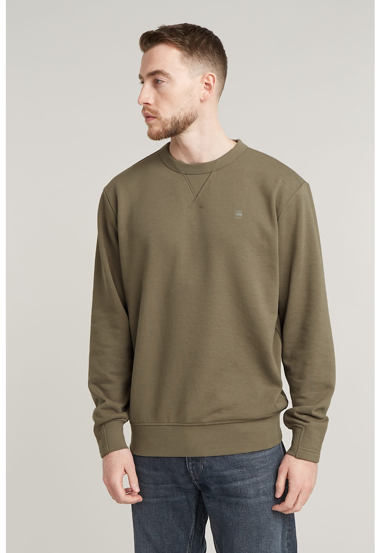 Bluza de trening din amestec de bumbac organic