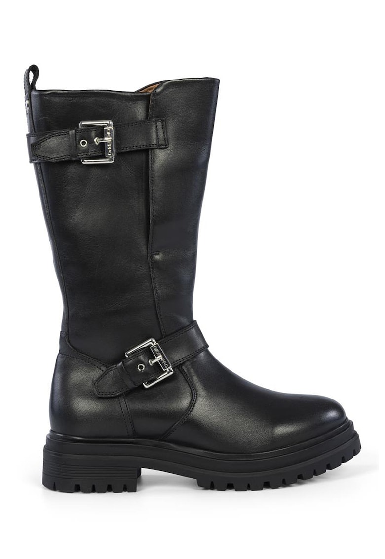 CIzme mid-high de piele Novaky