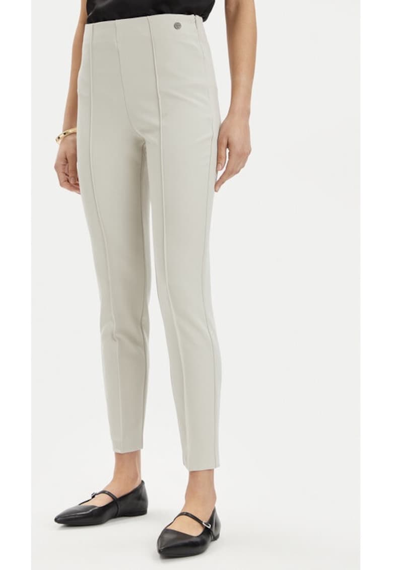 Pantaloni dama - 65848 - Poliester - Ecru