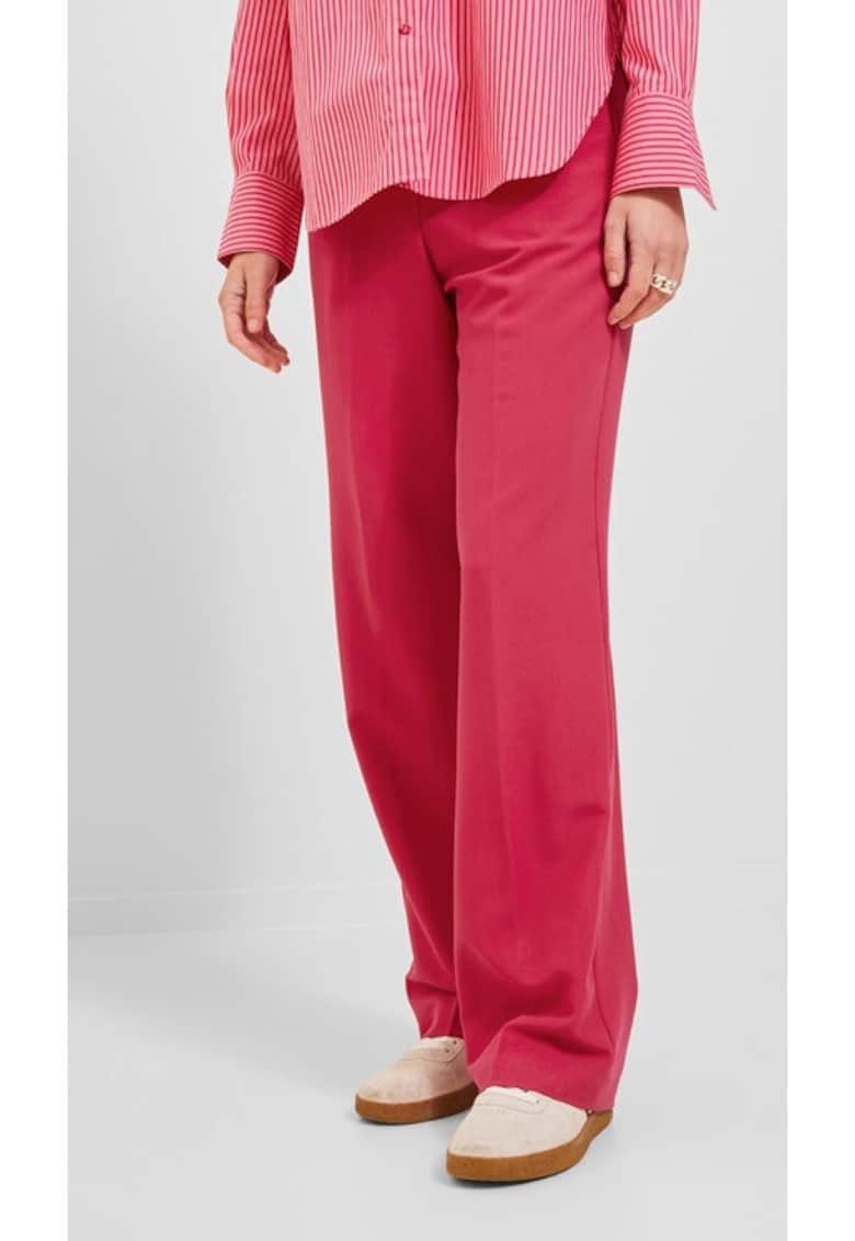 Pantaloni dama - 15094 - Poliester - Roz