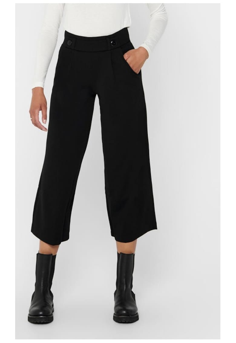 Pantaloni dama - 67588 - Poliester - Negru