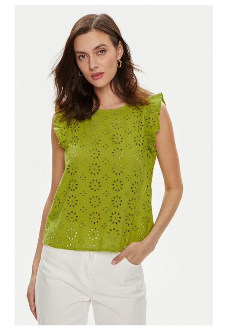 Bluza dama - 84904 - Bumbac - Verde