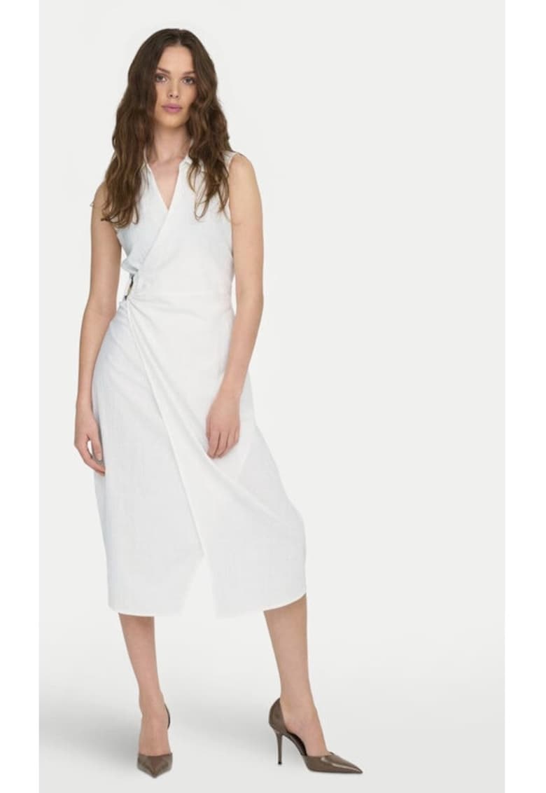 Rochie dama - 85420 - Bumbac - Alb