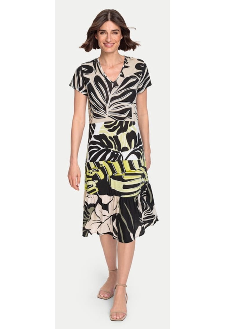 Rochie - 67065 - Bumbac - Multicolor