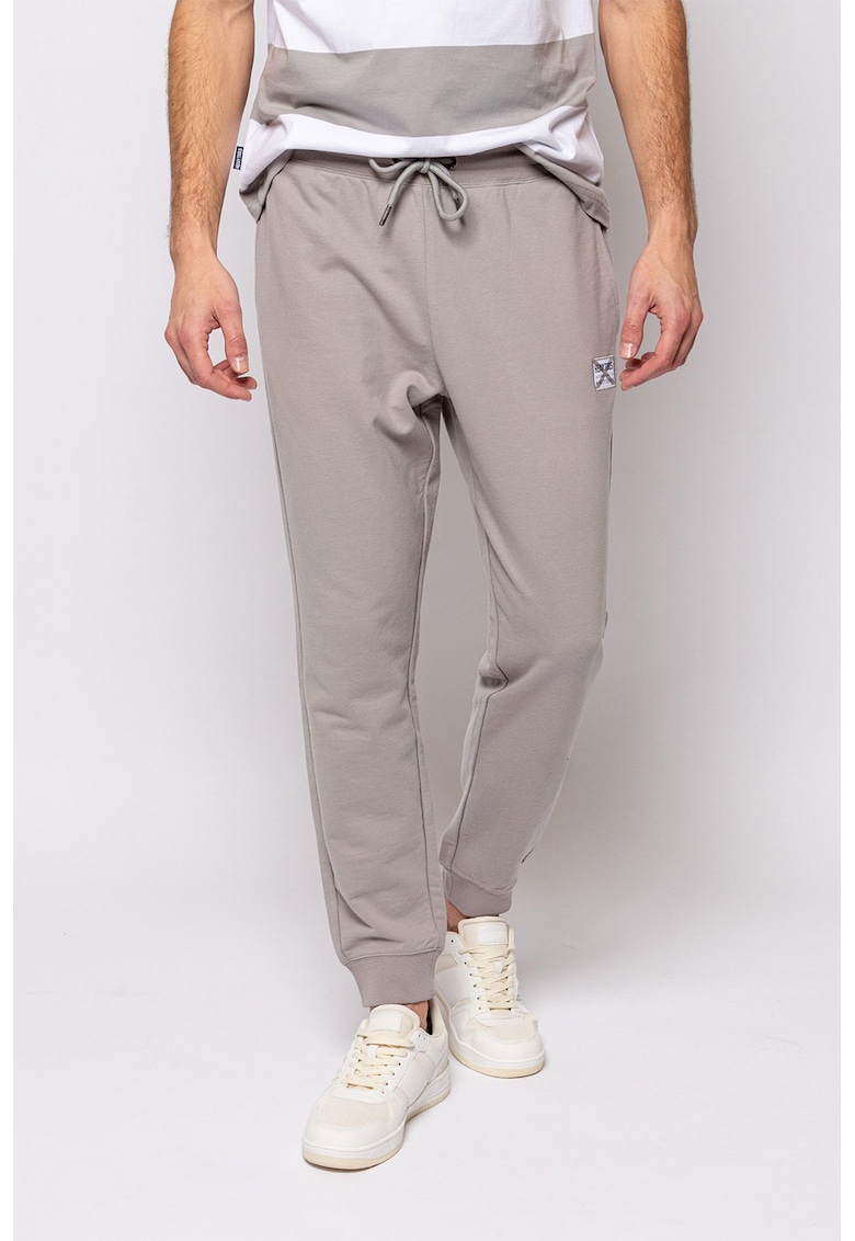 Pantaloni cu talie medie si snur Zector