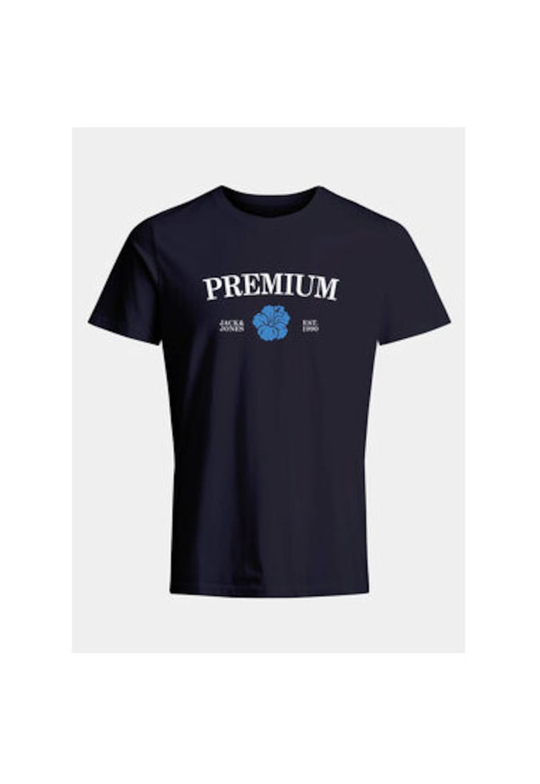 Tricou barbati -  07593 - Bumbac - Bleumarin