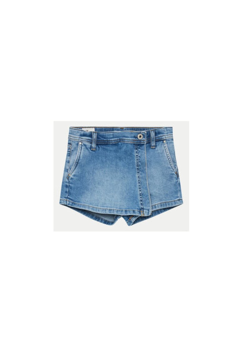 Pantaloni copii - 85019 - Bumbac - Albastru - Albastru