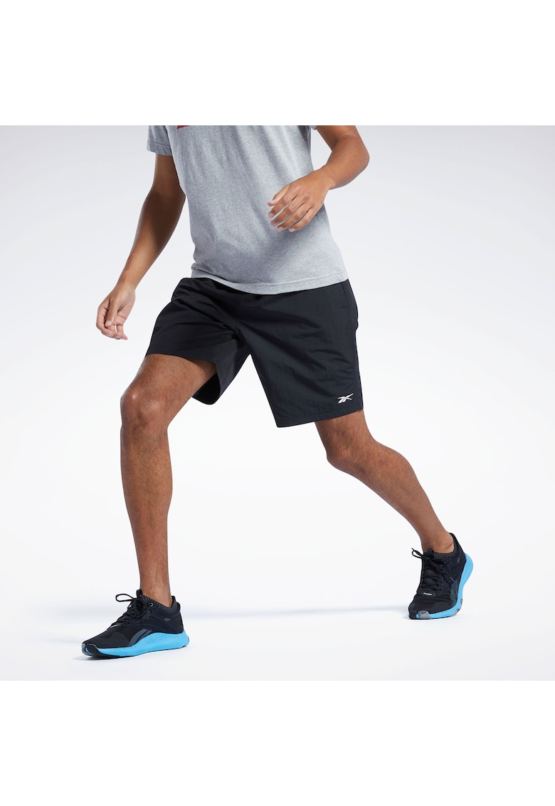 Pantaloni sport barbati nylon negru - Negru