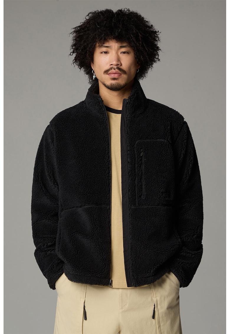 Jacheta cu fermoar si model uni Jacheta cu fermoar si model uni