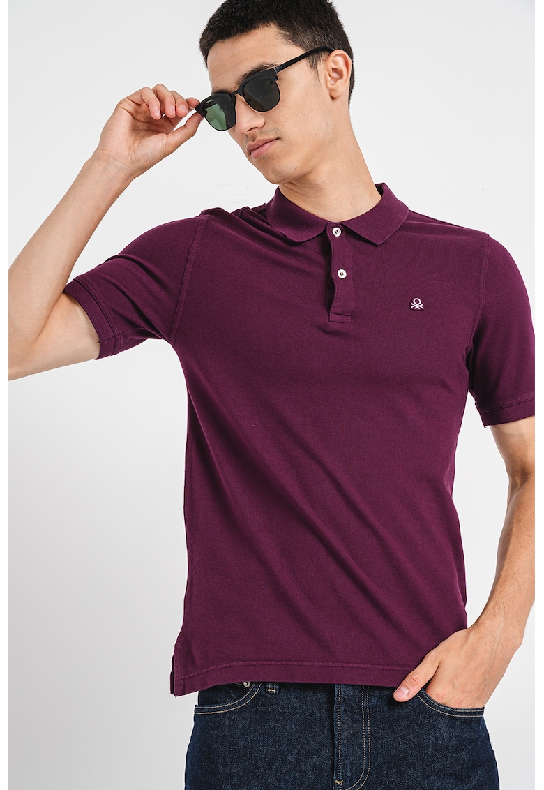 Tricou polo din amestec de bumbac