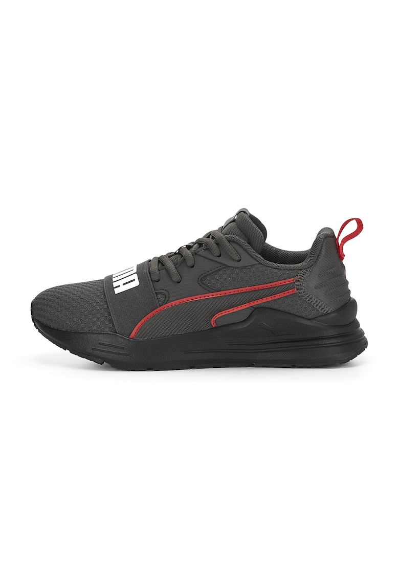 Pantofi cu logo contrastant Wired Run Pure - Rosu/Gri antracit