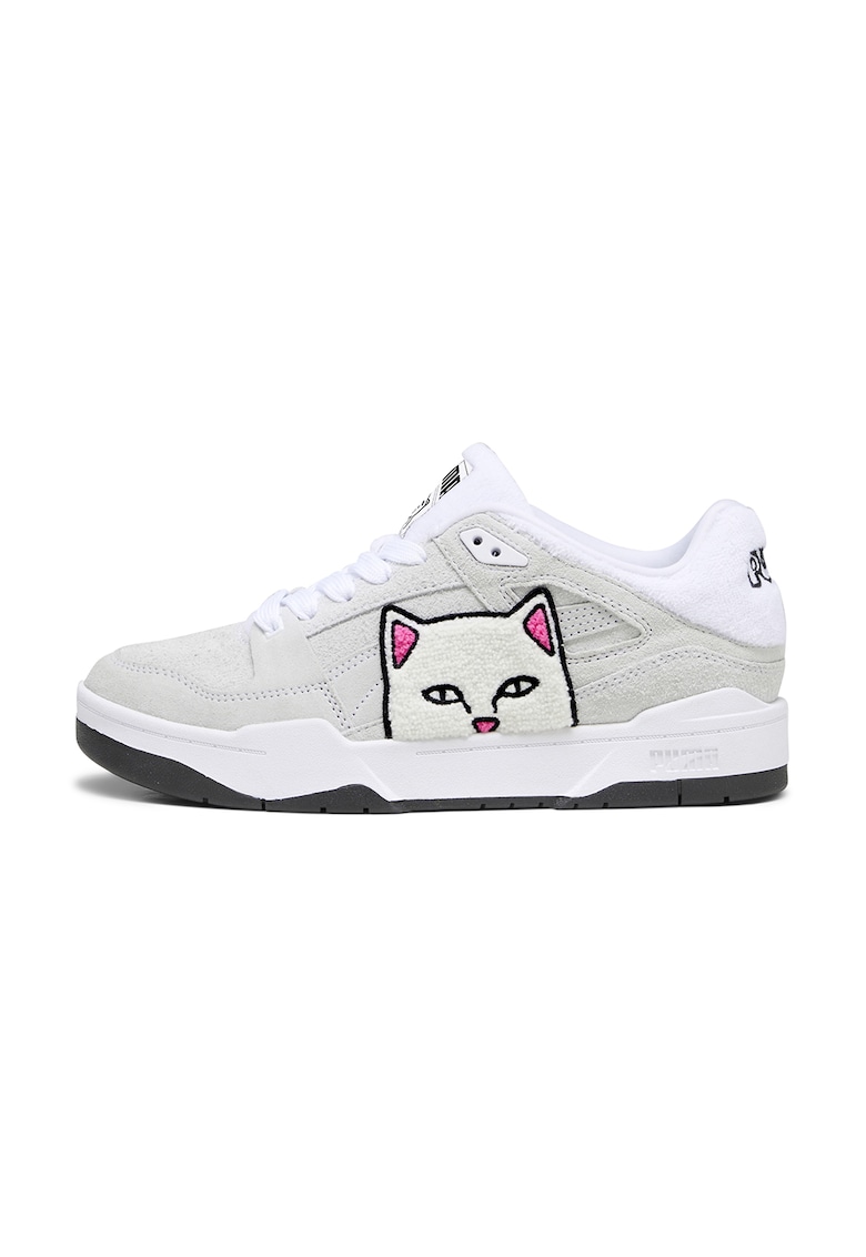 Pantofi sport unisex cu insertii din piele intoarsa Ripndip