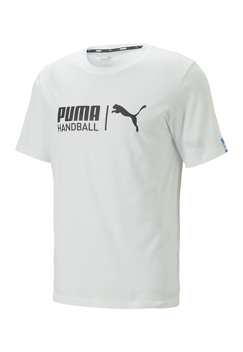 Tricou regular fit cu logo pentru handbal