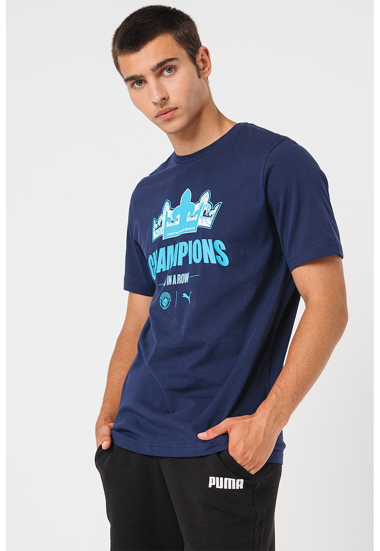 Tricou pentru fotbal Manchester City 22/23 League Champions