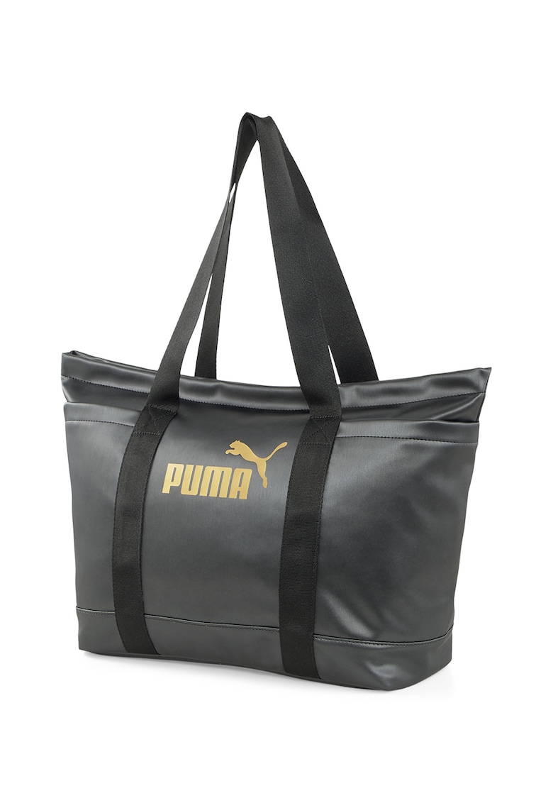 Geanta shopper cu imprimeu logo Core Up