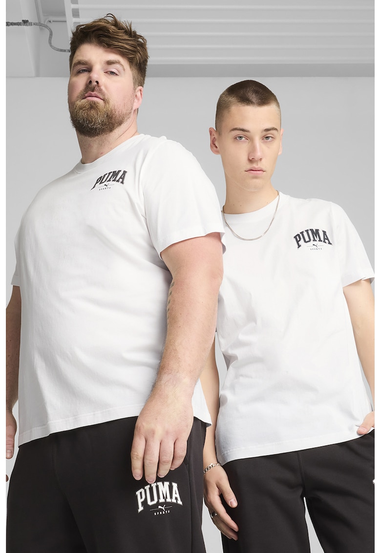 Tricou din bumbac cu logo pe piept Squad