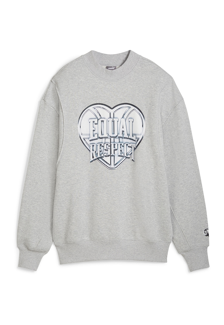 Bluza de trening cu decolteu la baza gatului pentru baschet Cherry on Top