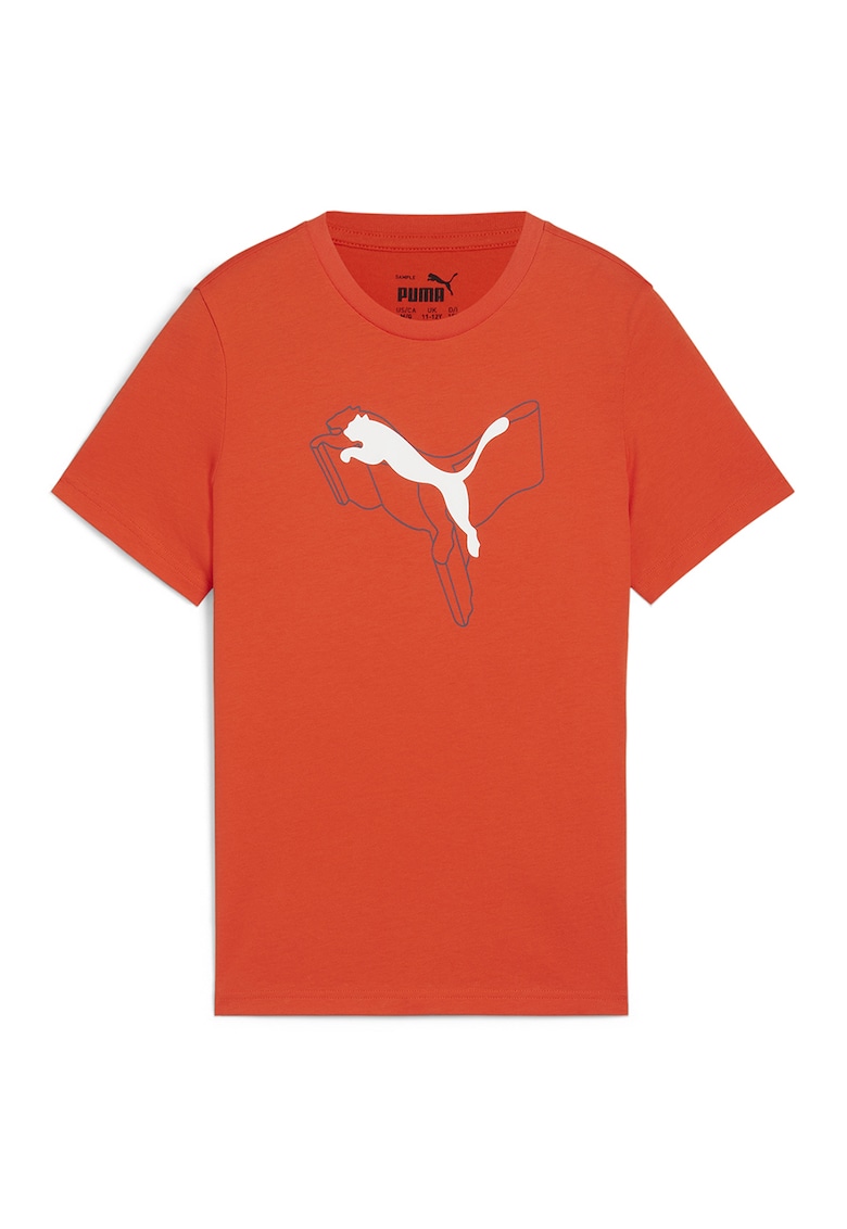 Tricou din bumbac Ess+ Logo Lab