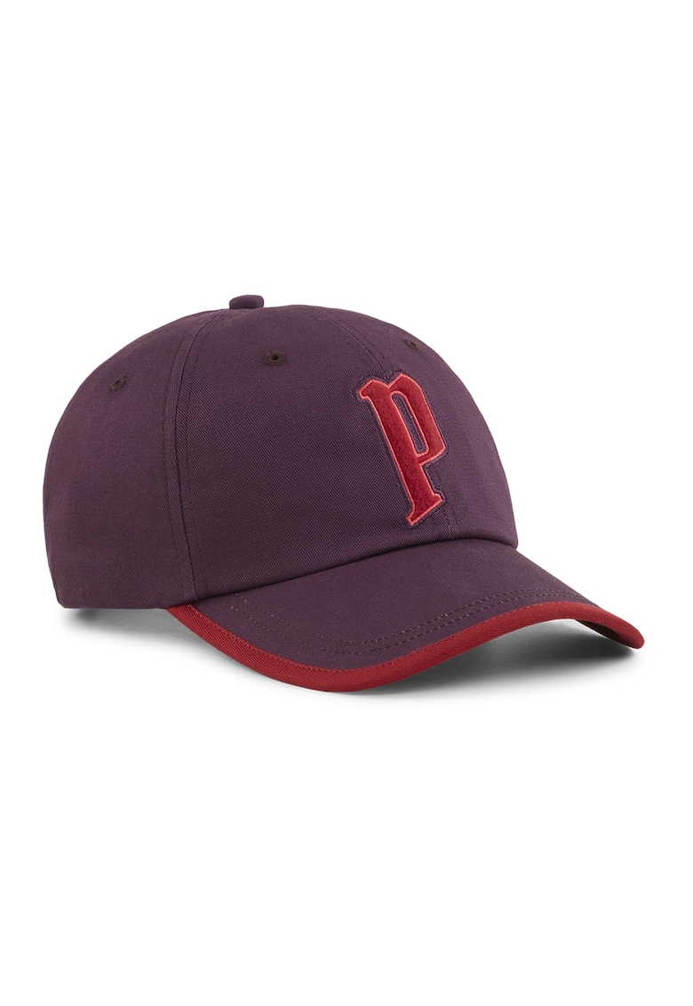 Sapca baseball PLAY.PARIS. Retro - Rosu/Violet tyrian