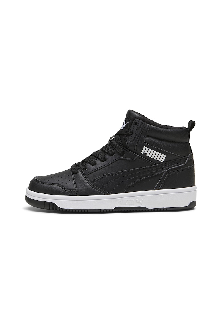 Pantofi sport mid-high de piele ecologica Rebound