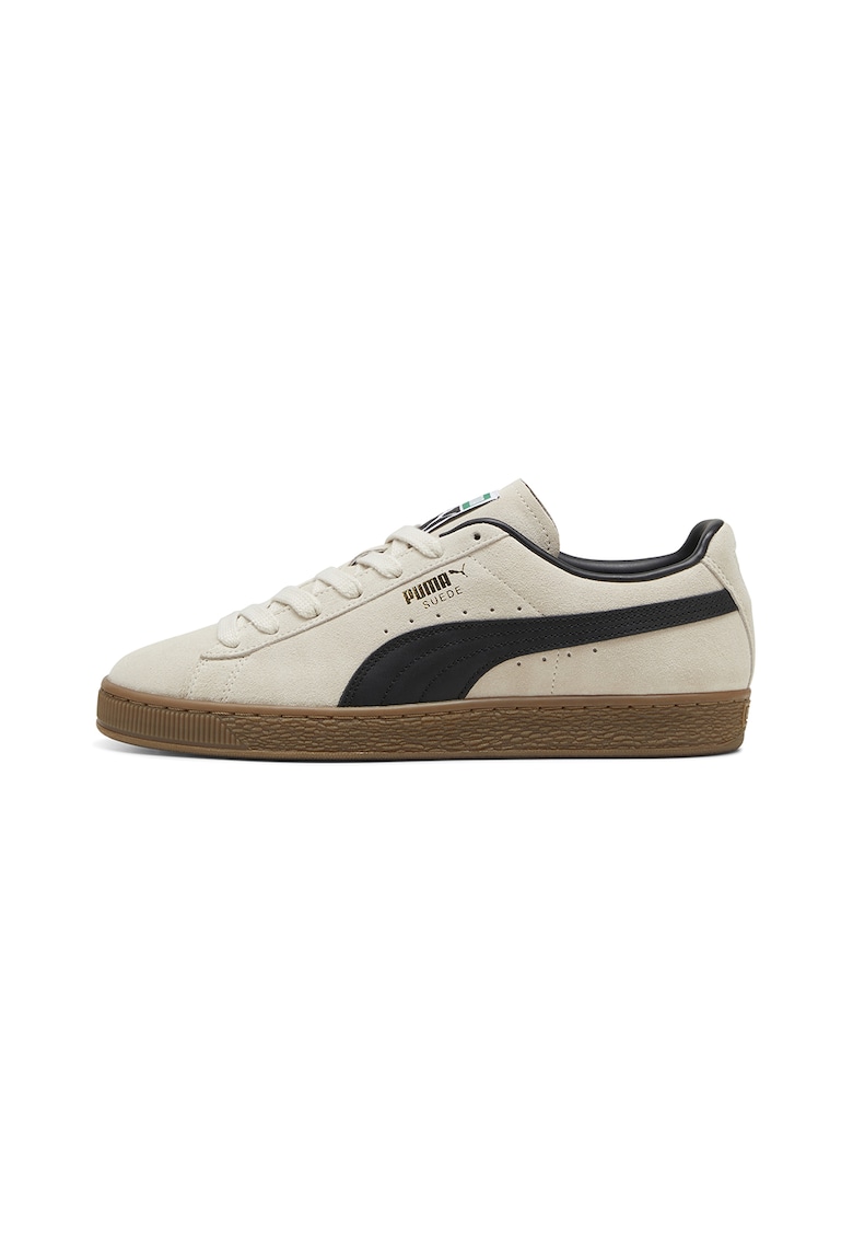 Pantofi sport de piele intoarsa Terrace - Crem