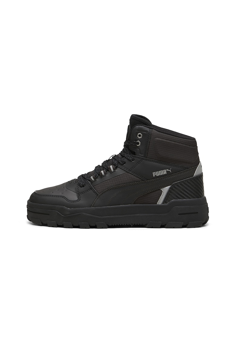 Pantofi sport mid-high cu insertii de piele Rebound Abrupt Open Road II