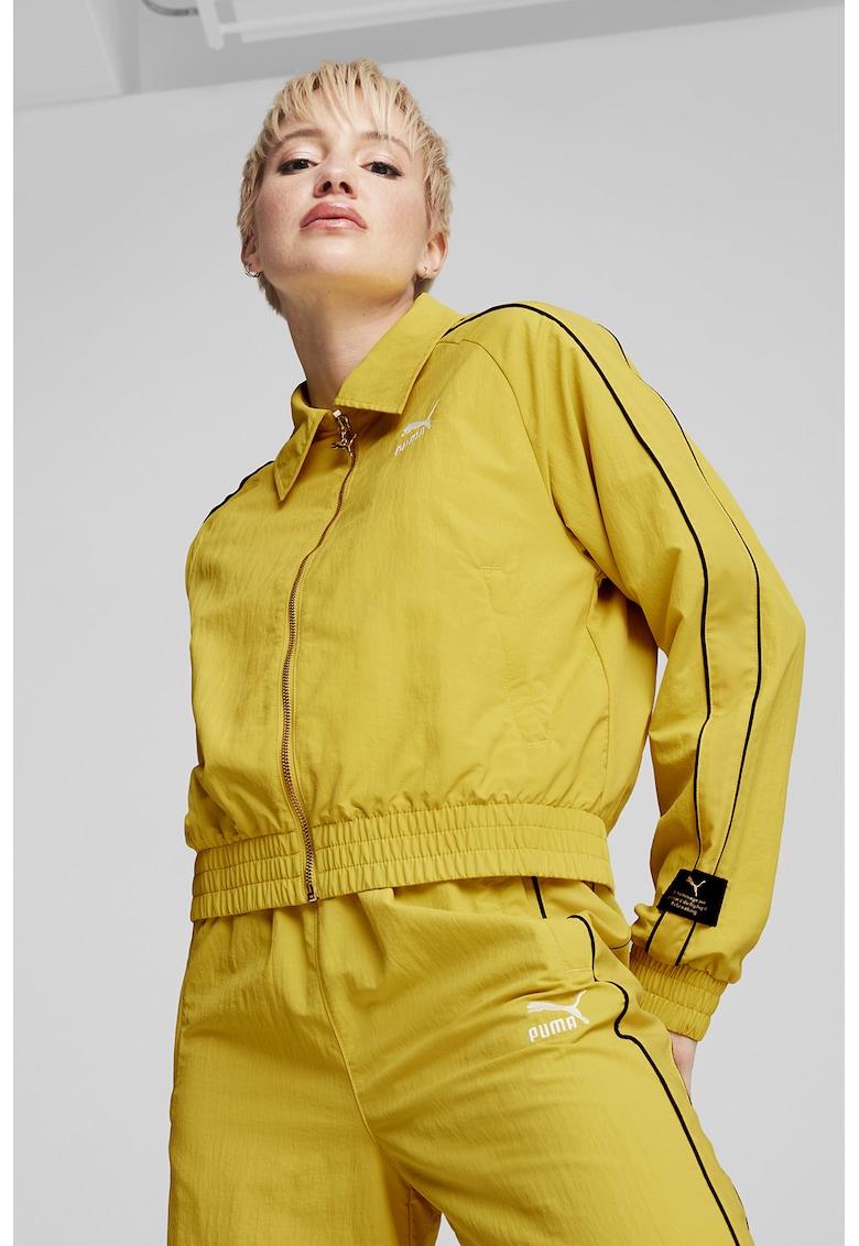 Jacheta cu fermoar si logo Play