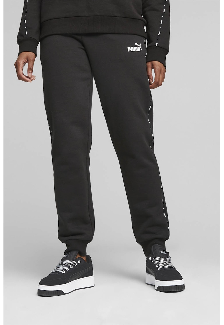 Pantaloni de trening cu benzi laterale cu logo Essentials