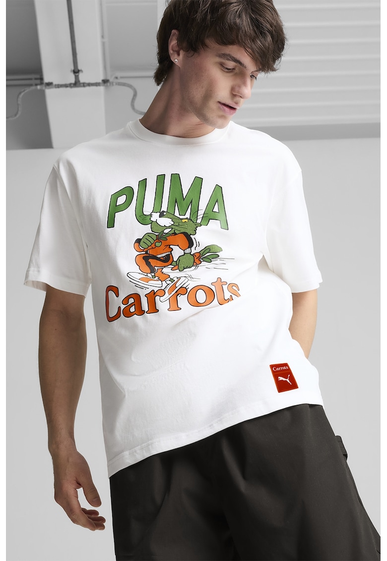 Tricou relaxed fit de bumbac Carrots