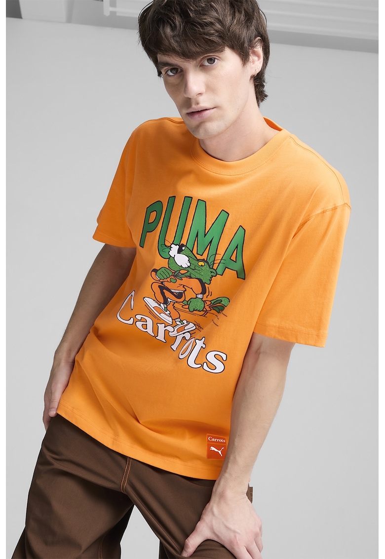 Tricou relaxed fit de bumbac Carrots