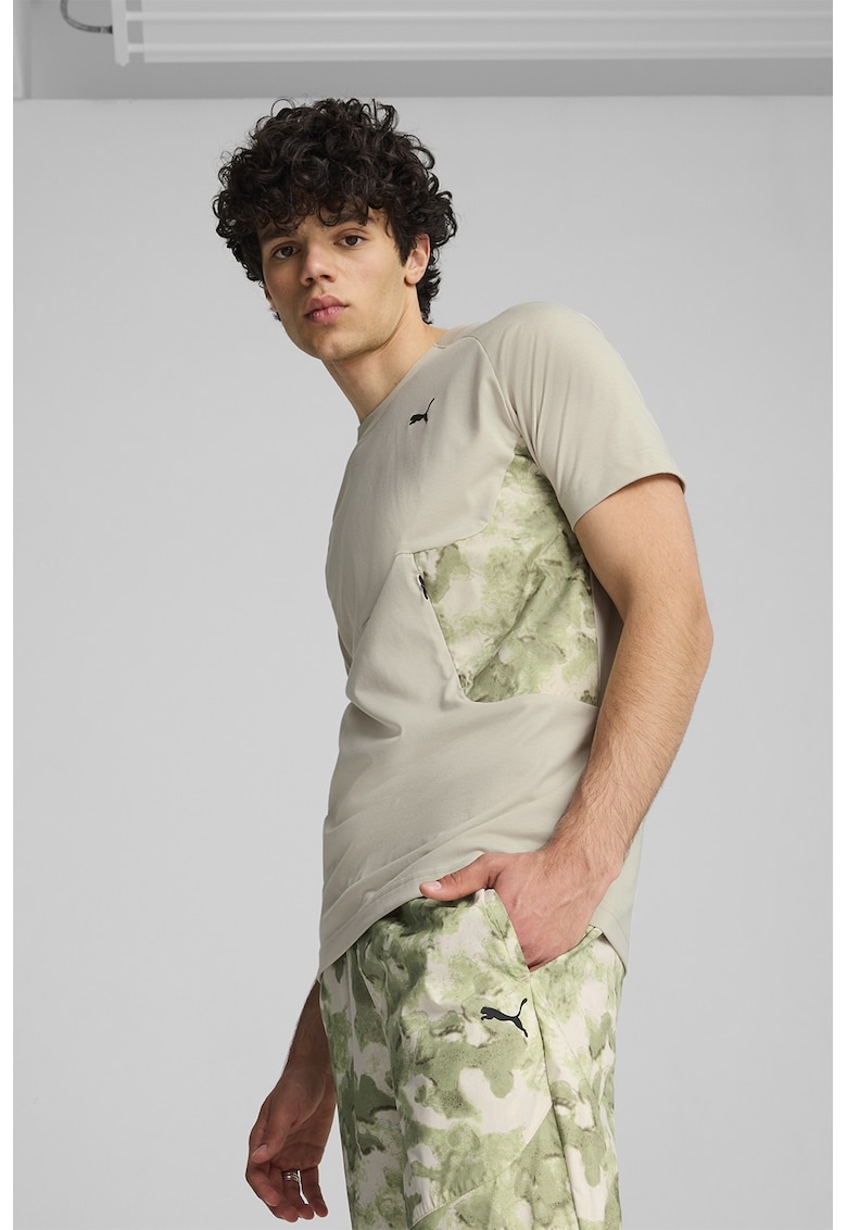 Tricou cu buzunar cu fermoar Tech