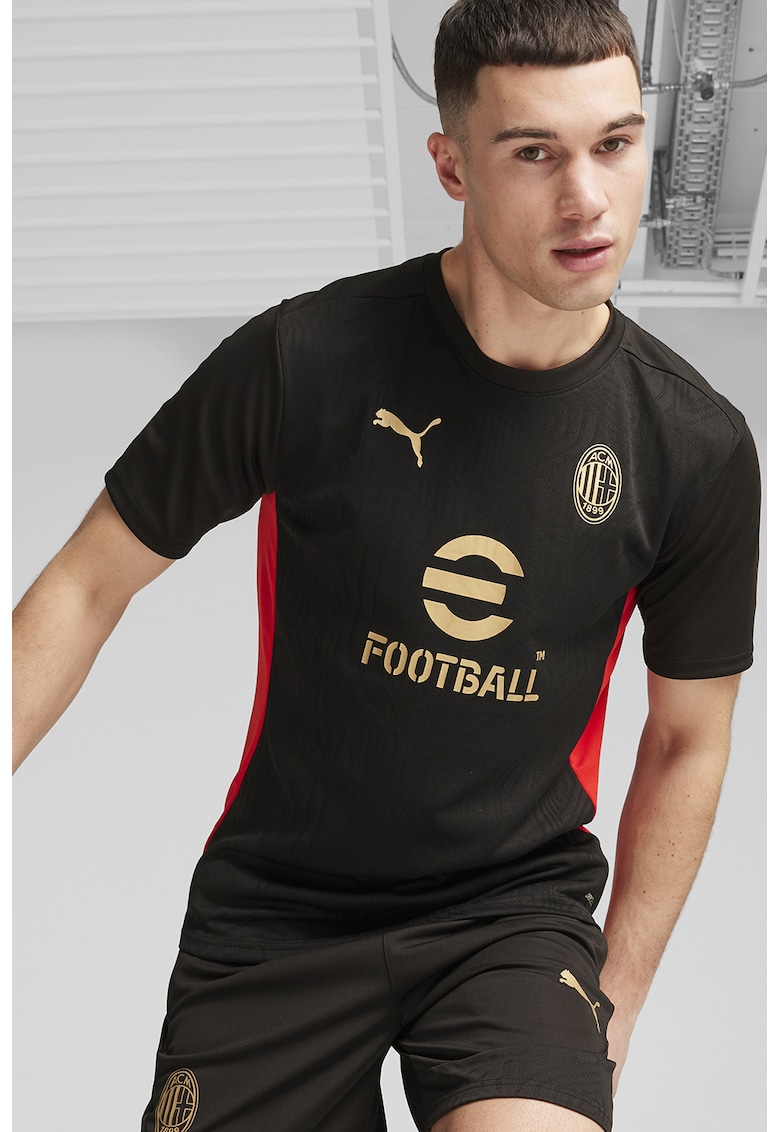 Tricou slim fit pentru fotbal AC Milan