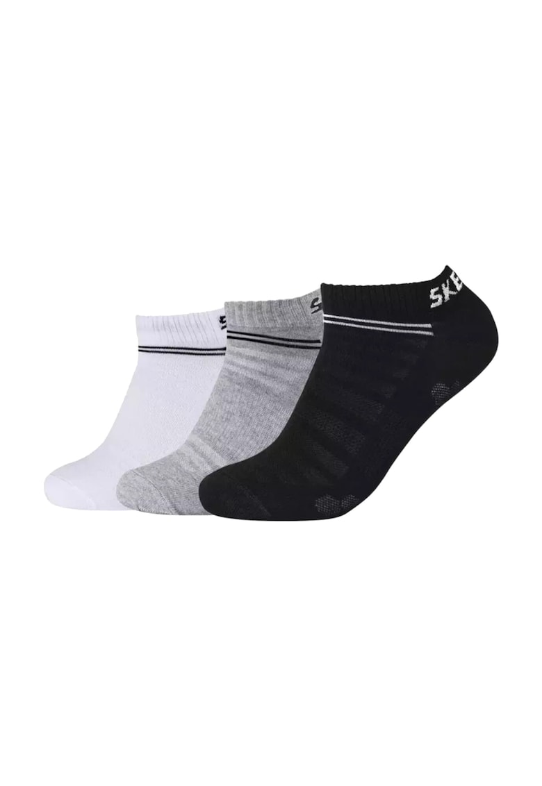 Set de sosete - 3PPK Mesh Ventilation Socks SK43022-9996 - Alb - 3 buc - Multicolor