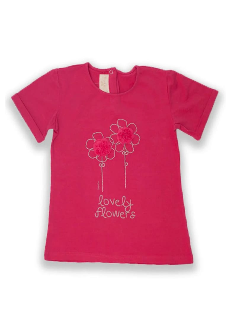 Tricou fetite - Lovely Flowers - 32440-2