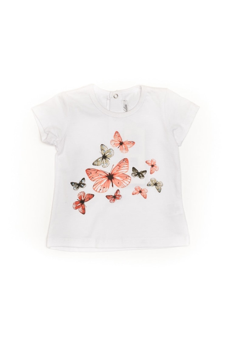 Tricou cu imprimeu fluturasi - 51230