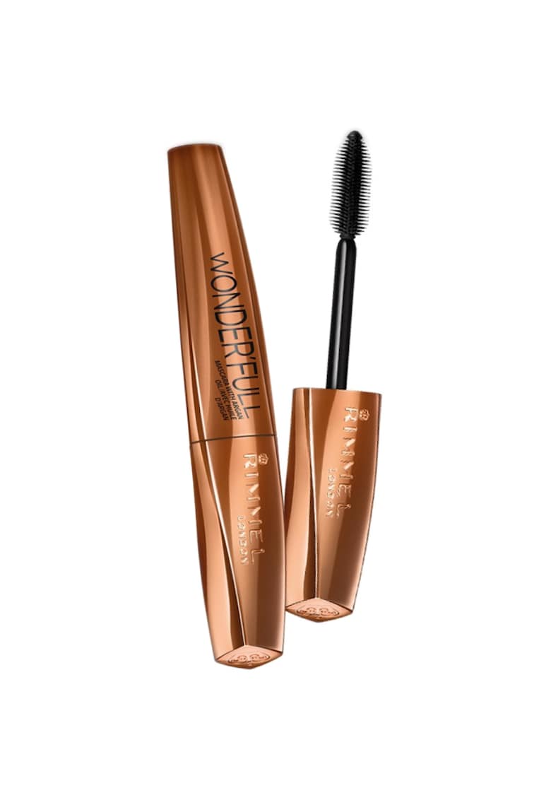 Mascara London Wonder'Full cu ulei de argan 001 Black - 11 ml