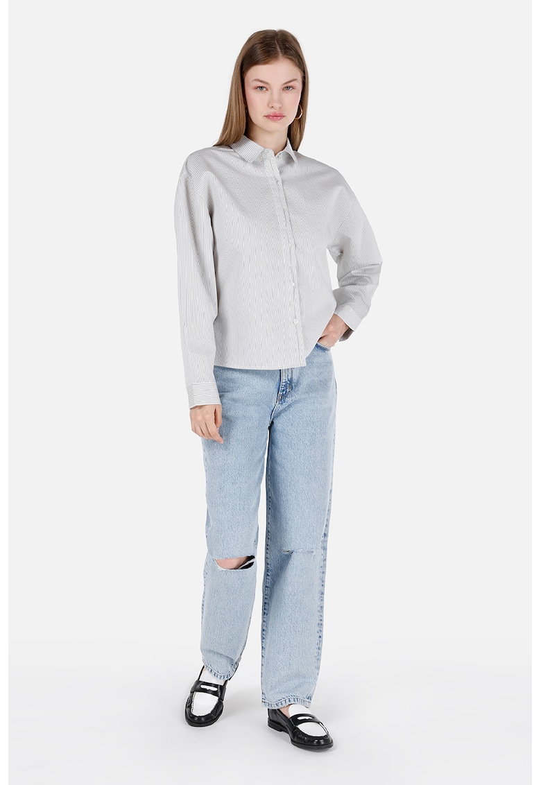 Camasa in dungi cu maneci cazute