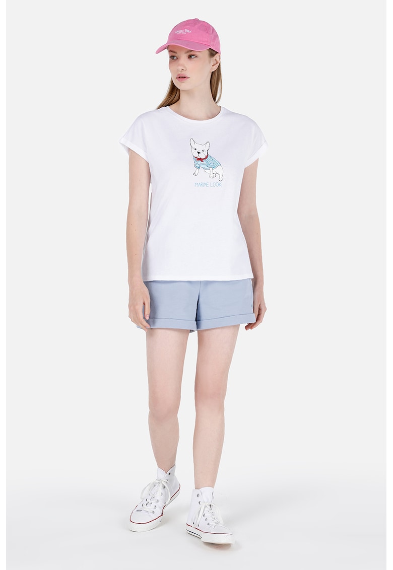 Pantaloni scurti cu talie elastica