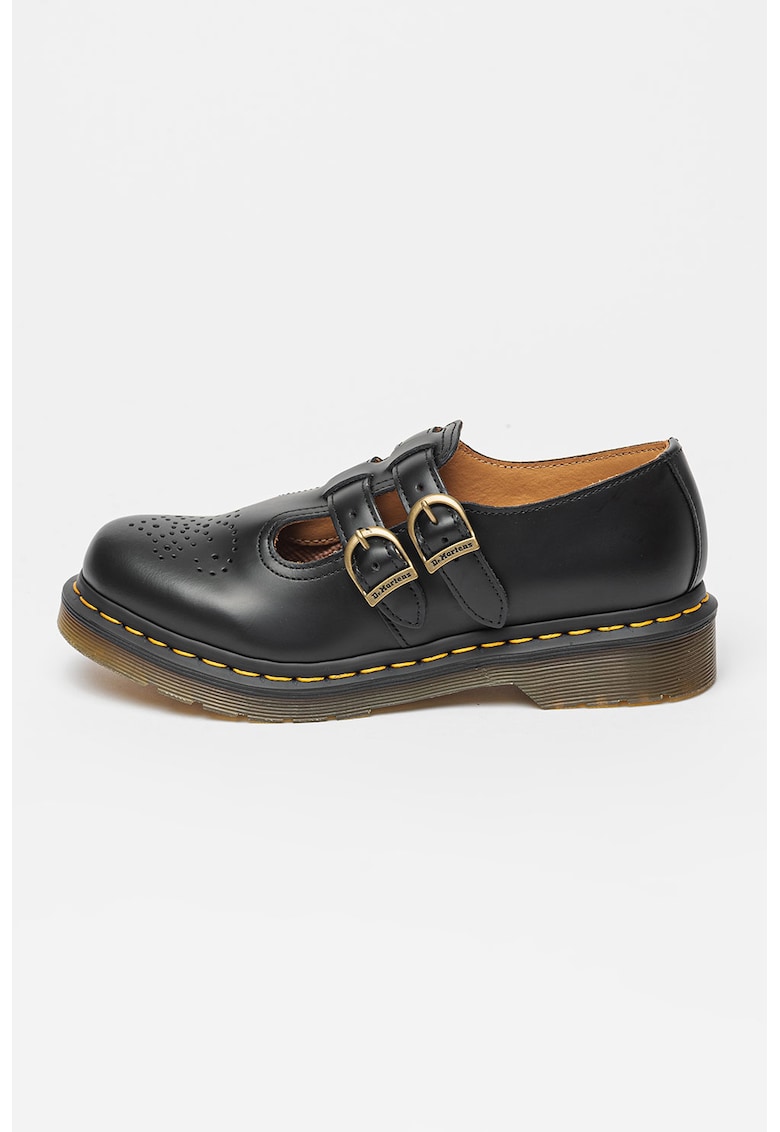 Pantofi Mary Jane de piele 8065 Smooth - Negru - Dr. Martens - imagine 1