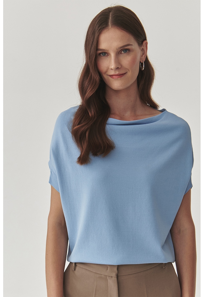 Bluza cu decolteu drapat