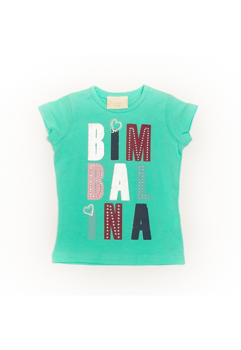 Tricou cu imprimeu - fete -  44440-2