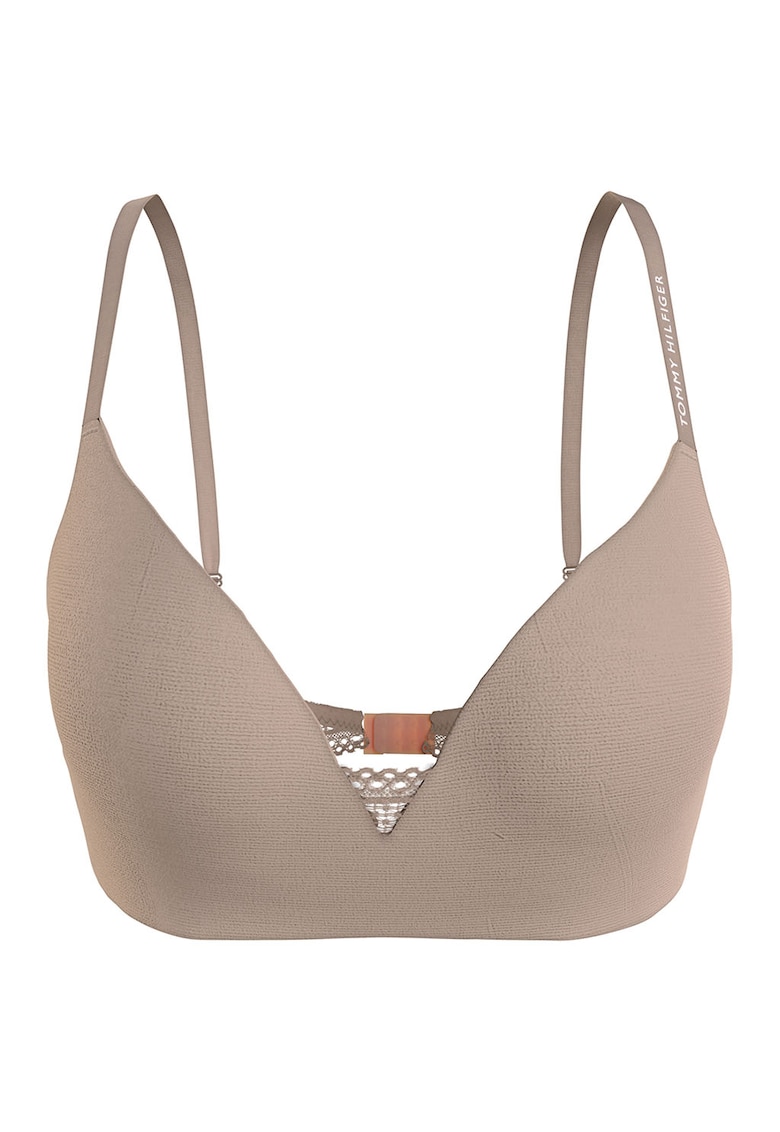 Sutien push-up cu garnituri de dantela