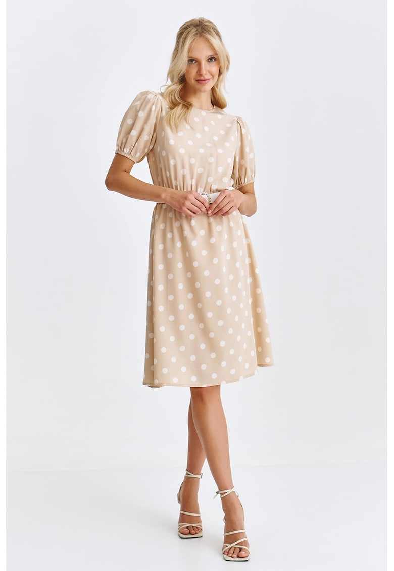 Rochie midi cu buline Rochie midi cu buline