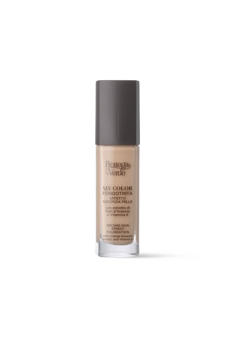 Fond de ten - efect de piele perfecta - cu extract de floare de portocal si vitamina cu - My color - 30 ML - - Galben miere