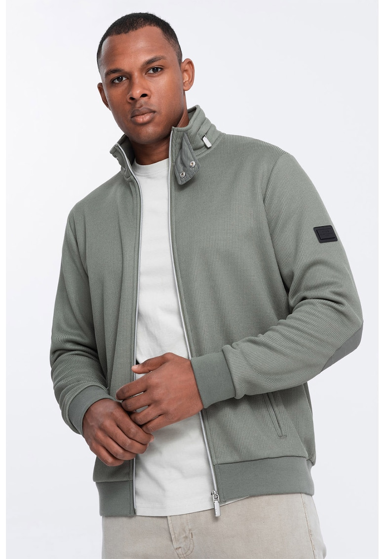 Jacheta cu buzunare cu fermoar