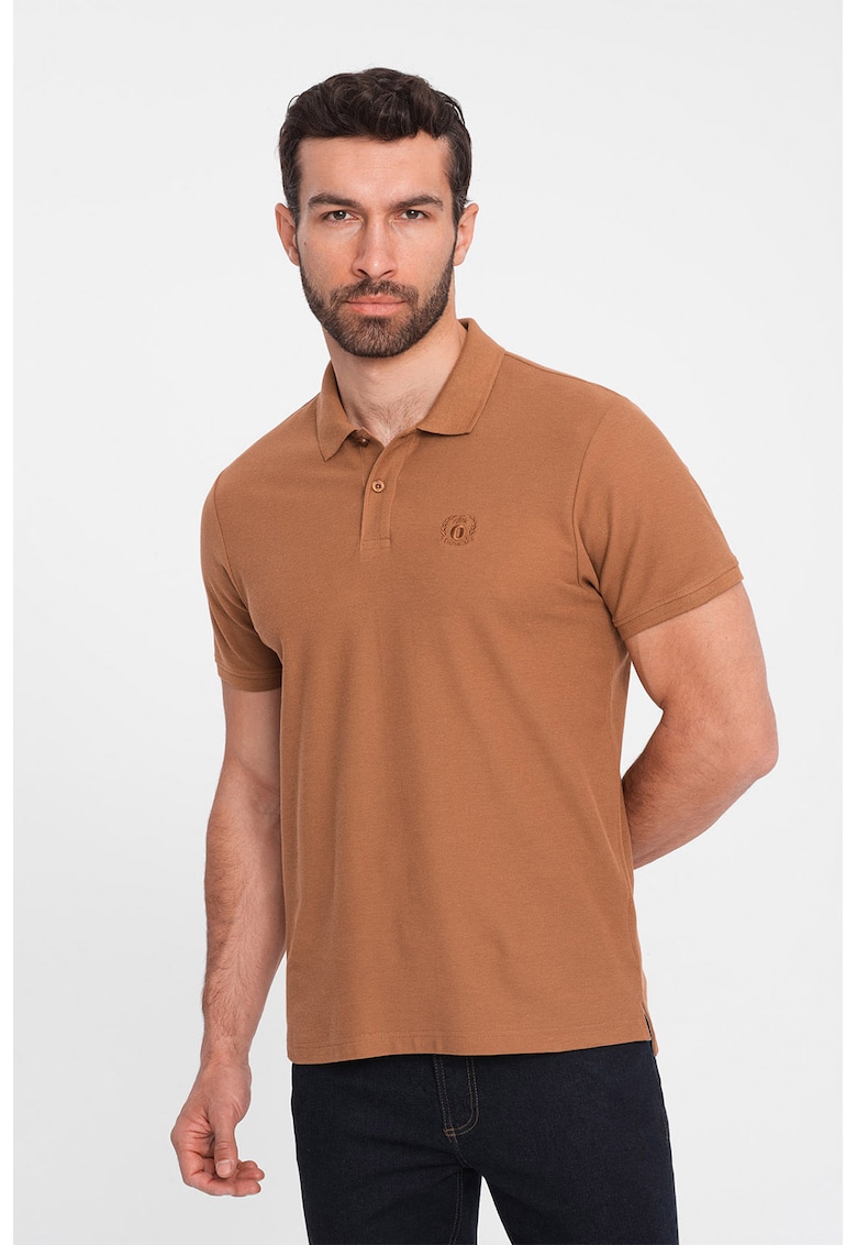 Tricou polo cu model uni