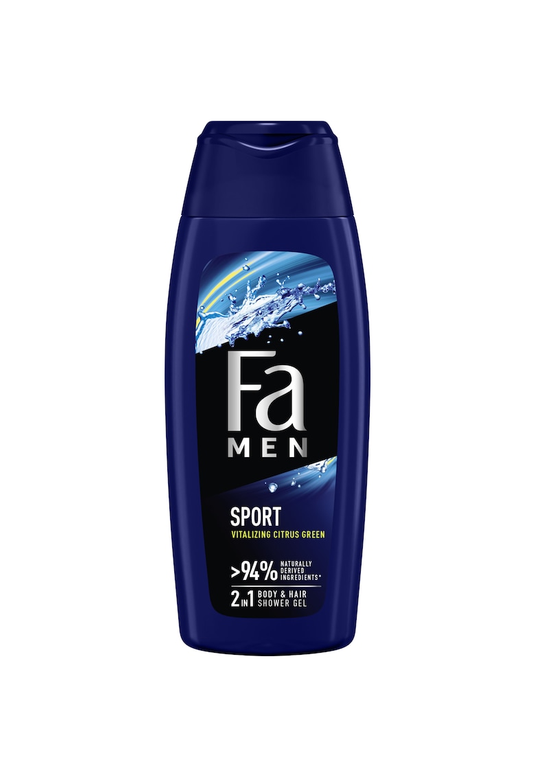 Gel de dus Men Sport 2 in 1 cu parfum de citrice verzi - Barbati - 400 ml