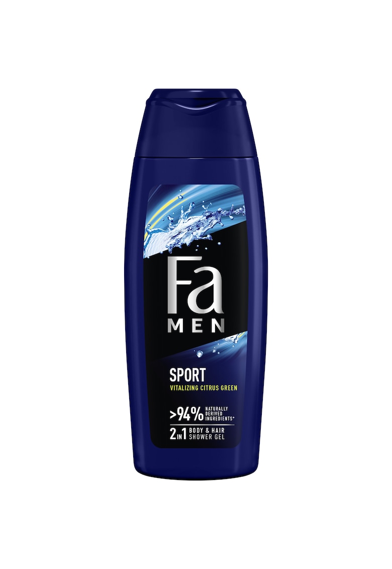 Gel de dus Men Sport 2 in 1 cu parfum de citrice verzi - Barbati - 250 ml