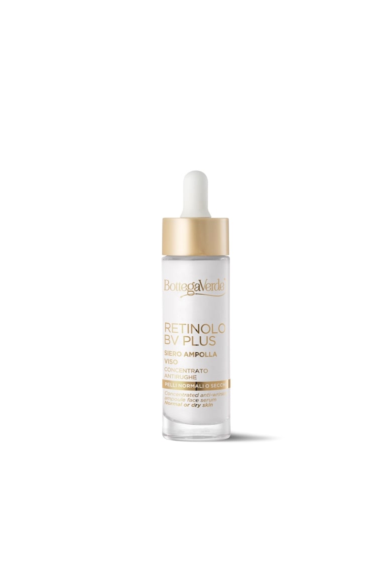 Ser concentrat anti-imbatranire cu Pro-Retinol si vitamina A - pentru toate tipurile de ten - Retinolo Bv Plus - 30 ML - Ser concentrat anti-imbatranire cu Pro-Retinol si vitamina A - pentru toate tipurile de ten - Retinolo Bv Plus - 30 ML -