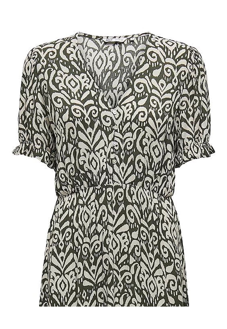 Rochie viscoza Verde - Verde electric